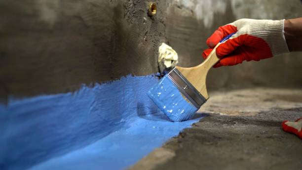 Commercial Vapor Barrier Installation project at a Berlin, OH business property by SJ Waterproofing Pros
